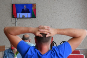 «Беларусский телевизор попытался изобразить, что кое-кто опять в Минске. Но не очень получилось»